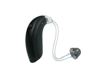 ampli-easy B 2 - Behind the Ear Hearing Aid in Black color