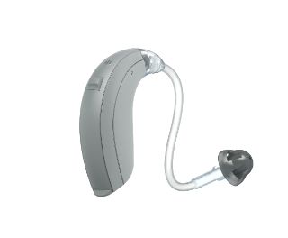 ampli-easy B 2 - Behind the Ear Hearing Aid in Grey color