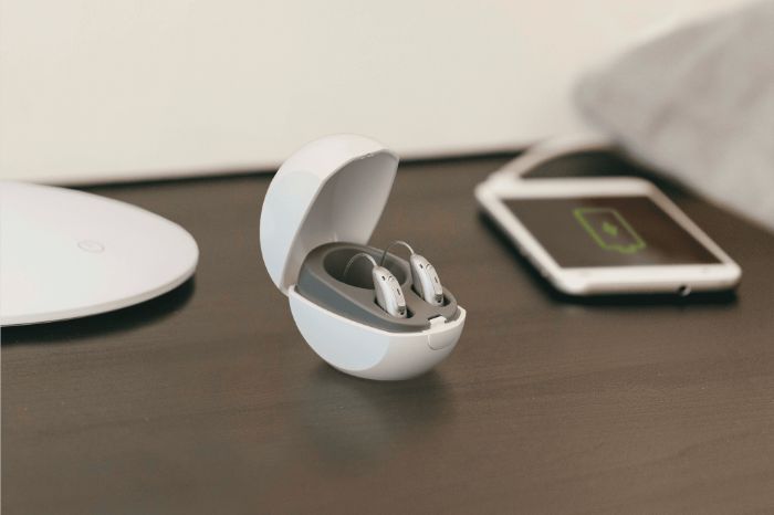 rechargeable hearing aids with mobile phone