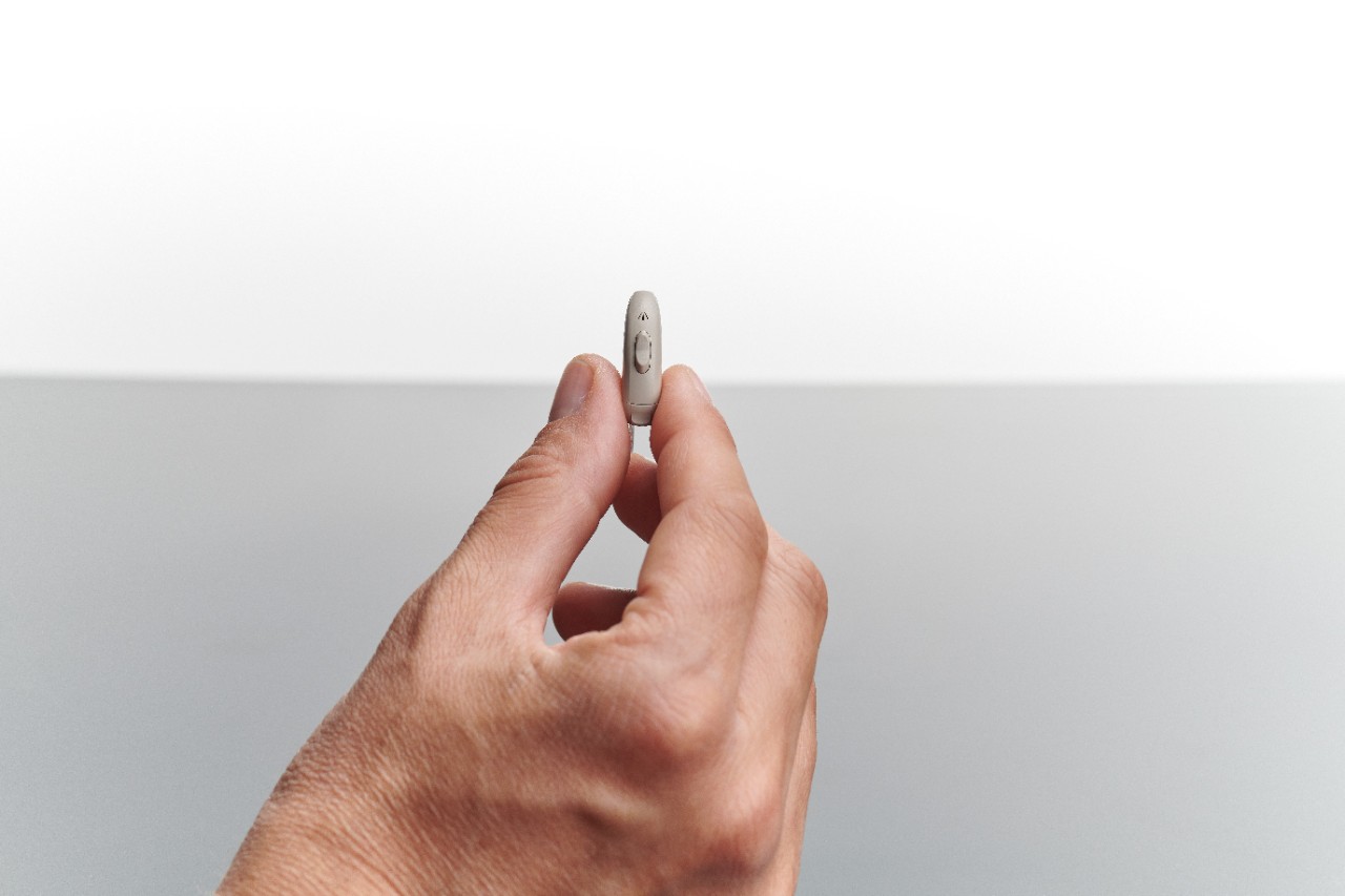 Invisible hearing aid
