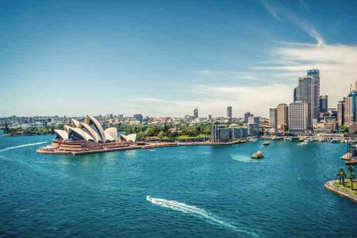 Sydney city harbour